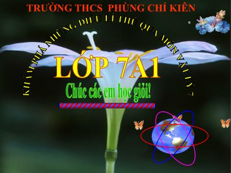 Bài giảng Khoa học tự nhiên Lớp 7 Sách Kết nối tri thức - Ảnh của vật qua gương phẳng - Trường THCS Phùng Chí Kiên