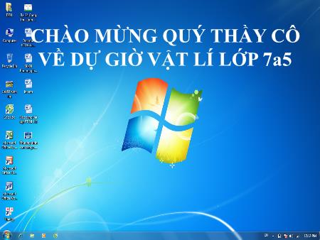 Bài giảng Khoa học tự nhiên Lớp 7 Sách Kết nối tri thức - Tiết 8, Bài 8: Gương cầu lõm - Trường THCS Phùng Chí Kiên