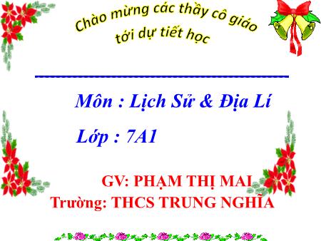 Bài giảng Lịch Sử và Địa Lí Lớp 7 Sách Kết nối tri thức - Bài 9: Đất nước buổi đầu độc lập (939-967)