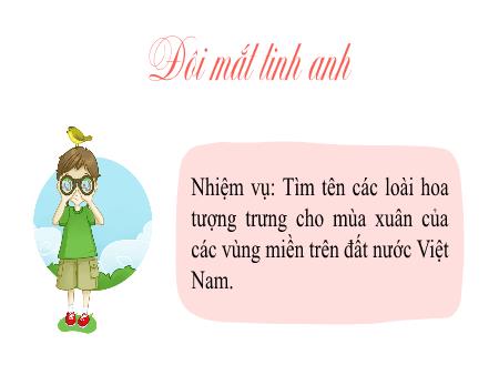 Bài giảng Ngữ văn Lớp 7 Sách Kết nối tri thức - Văn bản Bản tin về hoa anh đào
