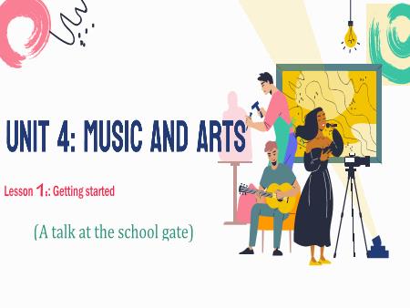 Bài giảng Tiếng Anh Lớp 7 Global success - Unit 4: Music and arts - Lesson 1: Getting started - Trường THCS Vĩnh Hào